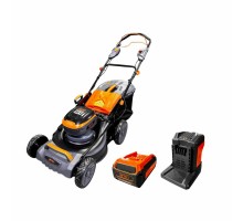 Газонокосилка аккумуляторная GTM LM56/480SP-V KIT самоходная 56В + АКБ и ЗУ (LM56/480SP-V_KIT)