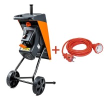 Садовий подрібнювач GTM DS2500/40 KIT + подовжувач 10м (DS2500/40_KIT+ext.cord)