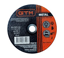 Круг отрезной GTM 180*1.6*22 сталь (GTM_180_16_22)