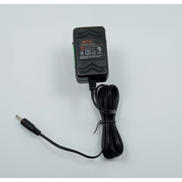 Зарядное устройство Ch5,5V/0,5А, 5,5В, 0,5А, до аккумуляторов GTM 5,5V