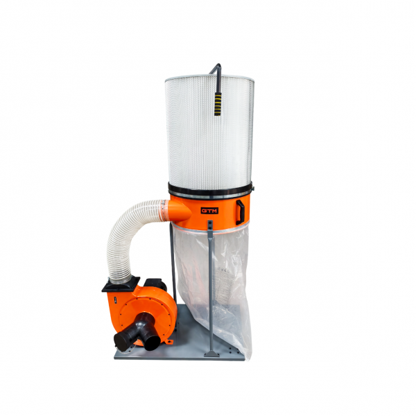 Мощный стружкоотсос GTM DC2500 (2500 м³/ч) на 2 выхода