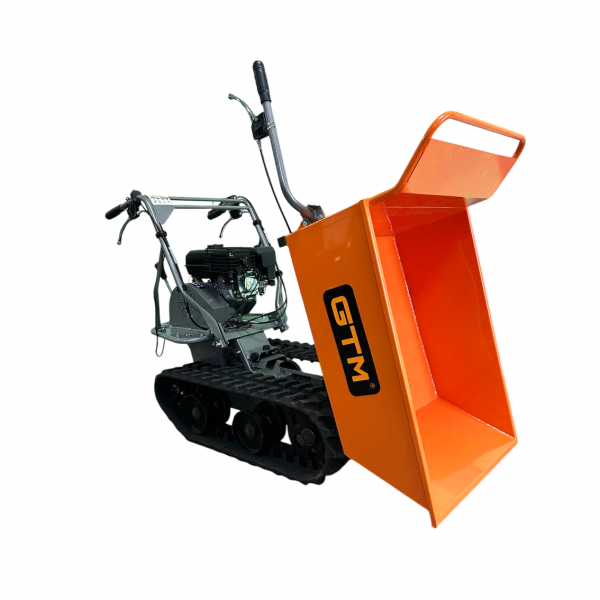 Тележка строительная самоходная гусеничная (дампер) 300кг/бенз.7л.с