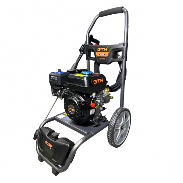 Мойка в/т LT810B, давление - 207Бар, прод. 10л/мин, шланг 8м, бенз.двигатель