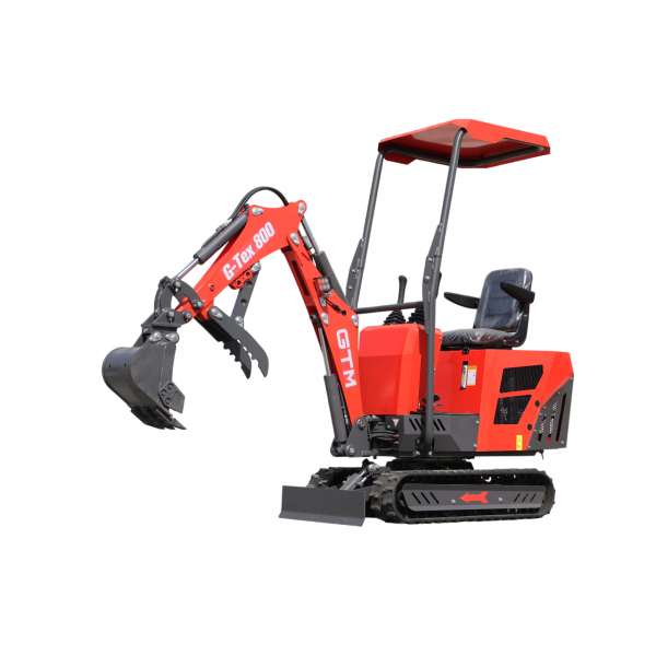 Миниэкскаватор гусеничный GTM G-Tex 800 800кг/1,4м гл.копание/дизель 10,2л.с