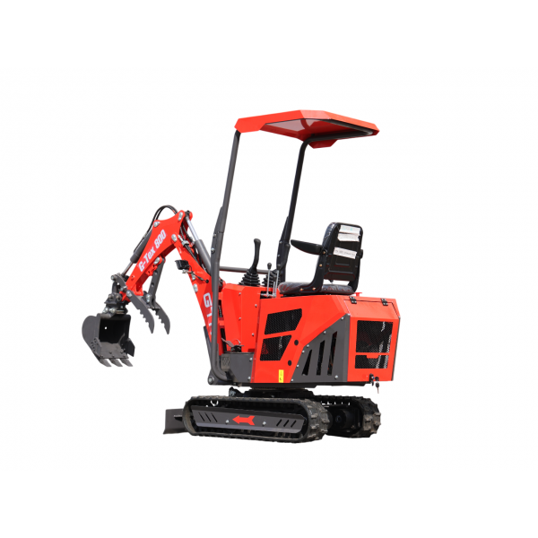 Миниэкскаватор гусеничный GTM G-Tex 800 800кг/1,4м гл.копание/дизель 10,2л.с