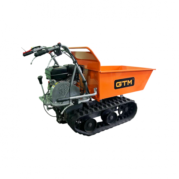 Тележка строительная самоходная гусеничная (дампер) 300кг/бенз.7л.с