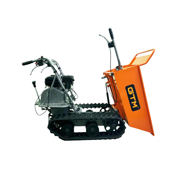 Тележка строительная самоходная гусеничная (дампер) 300кг/бенз.7л.с