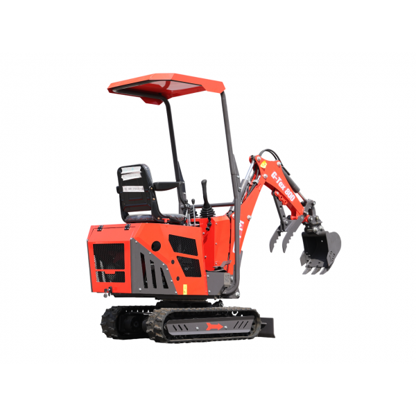 Миниэкскаватор гусеничный GTM G-Tex 800 800кг/1,4м гл.копание/дизель 10,2л.с