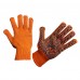 Перчатки трикотажные оранжевые ТМ GTM LUX 5612