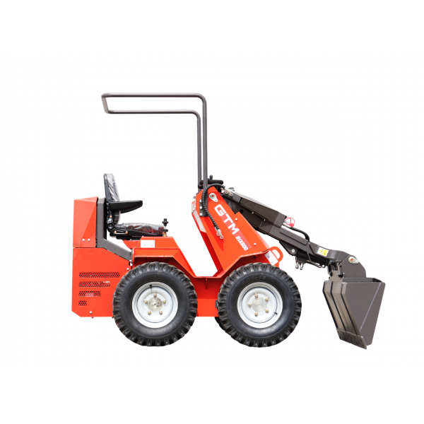 Минипогрузчик колесный GTM RIX600 238/600кг/дизель.11,7л.с.