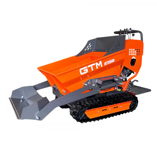 Минисамосвал гусеничный GTM RTX500 грузоподъемность 500кг/бенз.двигатель 6,5л.с. Минисамосвал гусеничный GTM RTX500 грузоподъемность 500кг/бенз.двигатель 6,5л.с.