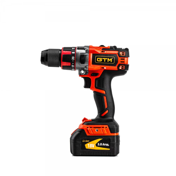 Аккумуляторный ударный шуруповерт GTM DSI18/75BL Аккумуляторный ударный шуруповерт GTM DSI18/75BL