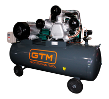 Поршневой воздушный компрессор 220 л GTM KC3090-220L ременный
