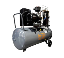 Винтовой компрессор 200 л GTM DLG7.5V/inv масляный 380В/инвертор (DLG7.5V/inv)