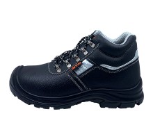 Кожаные рабочие ботинки с металлическим носком GTM SM-070 Евростандарт