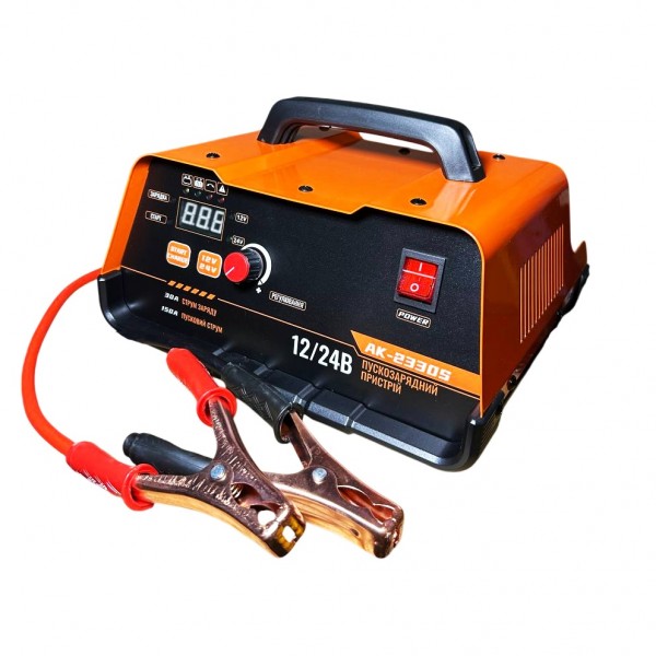 Пускозарядний інверторний пристрій GTM AK-2330S 12/24 В 10-450 Агод