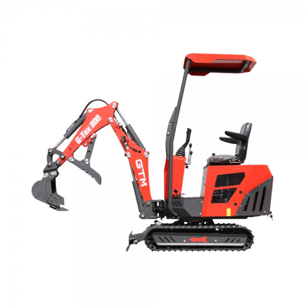 Мініекскаватор гусеничний GTM G-Tex 800 800кг/1,4м гл.копання/дизель 10,2к.с