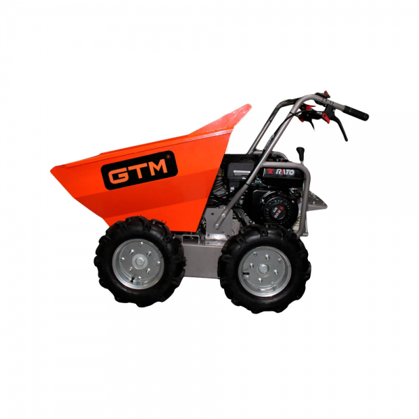 Самоходная строительная тележка думпер GTM T30 300 кг на колесах. Самоходная строительная тележка думпер GTM T30 300 кг на колесах.