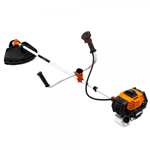 Бензиновая мотокоса GTM CN430F 1.35 кВт с ножом и косильной головкой Tap'n'Go Бензиновая мотокоса GTM CN430F 1.35 кВт с ножом и косильной головкой Tap'n'Go