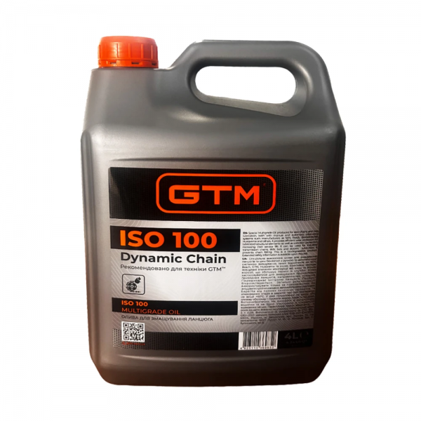 Масло для цепи GTM Dynamic Chain 4 (ISO 100) 4 л Масло для цепи GTM Dynamic Chain 4 (ISO 100) 4 л