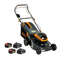 Газонокосарка акумуляторна GTM BLM48-SP+2 АКБ і ЗП (BLM48-SP_KIT)