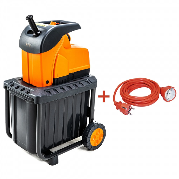 Измельчитель садовый GTM DS2800/45, ножевой механизм