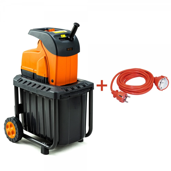 Измельчитель садовый GTM DS2800/45, ножевой механизм