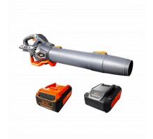 Повітродувка акумуляторна GTM AB56/1374BL KIT 56В, 1374 м3/год + АКБ та ЗУ (AB56/1374BL_KIT)