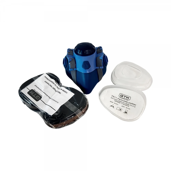 Набір маляра GTM 7500A1-KIT: напівмаска 7500-M з фільтрами 701-А1, передфільтрами 7N11 і тримачами 510 Набір маляра GTM 7500A1-KIT: напівмаска 7500-M з фільтрами 701-А1, передфільтрами 7N11 і тримачами 510