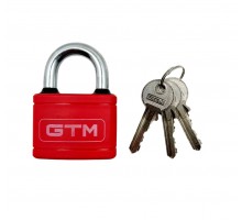 Навесной замок GTM BXG0150 PVC 50 мм