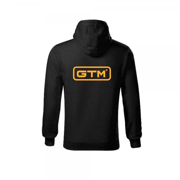 Худи на флисе GTM с черным капюшоном.